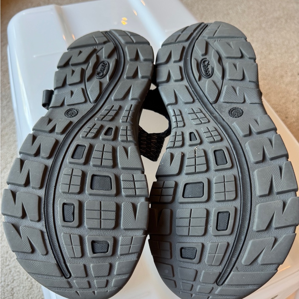 Chaco Men's Black and Gray Sandals - Picture 6 of 6